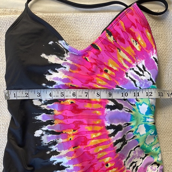 .Salt and Cove One Piece Multicolored Bathing Suit  Size Medium Junior - Picture 10 of 12